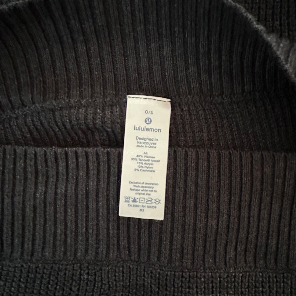 LULULEMON Forward Flow Poncho Sweater OS - Picture 8 of 8